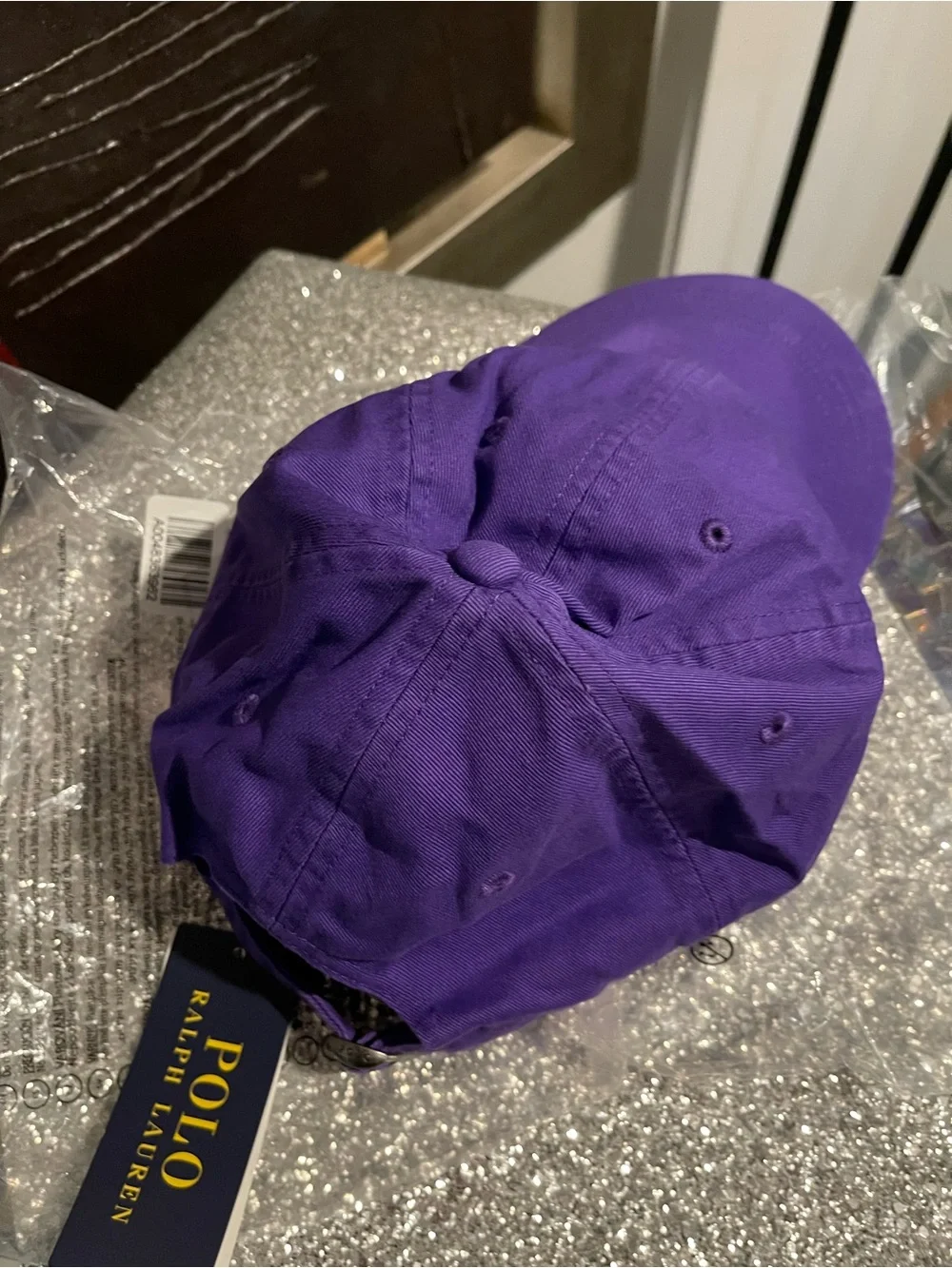 Ralph Lauren Purple Polo Baseball Cap
